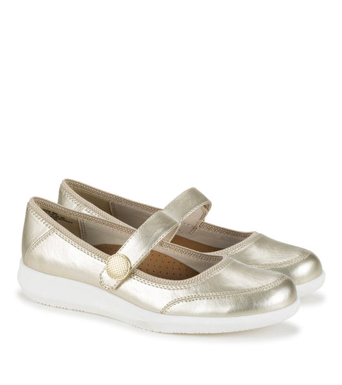 Baretraps Women's Gold Joesie Mary Jane Flat | Baretraps In Lebanon