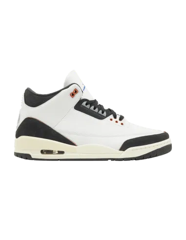 Nike Men's White & Black Air Jordan 3 Retro Quai Sneakers | Nike In Lebanon