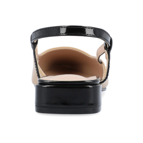 Journee Collection Women's Tan & Black Paislee Sandals | Journee Collection In Lebanon