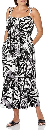 City Chic Plus Women's Multicolor Dress AMZ155