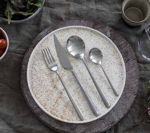 Mepra Silver Linea 5-Piece Ice Champagne Cutlery Set | Mepra In Lebanon