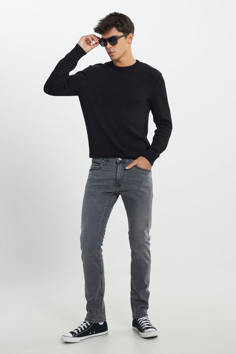 Lee Men's Grey Slim Tapered Jeans |Lee In Lebanon