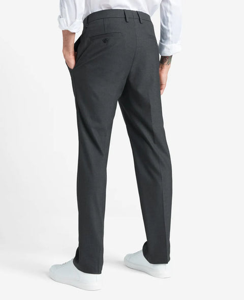 Kenneth Cole Men's Dark Grey Slim Fit Twill Dress Pant | Kenneth Cole In Lebanon