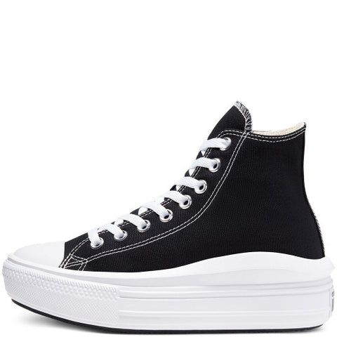Converse Women's Black Chuck Taylor All Star Ctas Move HI Sneakers |Converse In Lebanon
