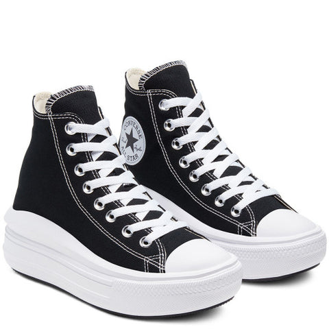 Converse Women's Black Chuck Taylor All Star Ctas Move HI Sneakers |Converse In Lebanon