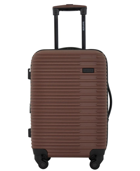 Kensie Brown Hillsboro Expandable Rolling Hardside Luggage Bag | Kensie In Lebanon
