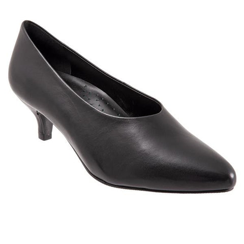 Trotters Women's Black Kimber Pumps Heels | Trotters In Lebanon