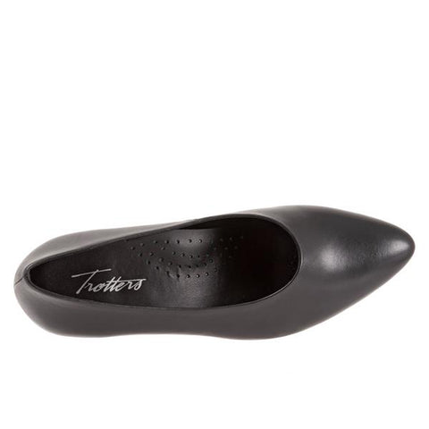 Trotters Women's Black Kimber Pumps Heels | Trotters In Lebanon