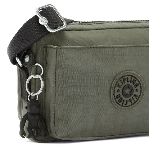Kipling Women's Dark Green Mini Convertible Shoulder Bag | Kipling In Lebanon