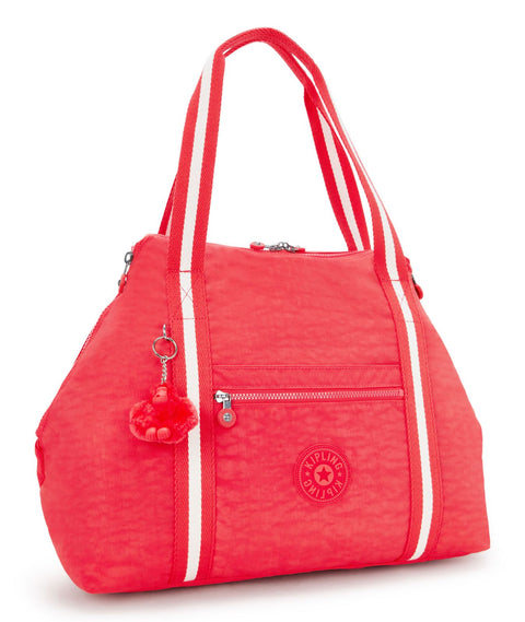 Kipling Women's Red Wide Open Art M Travel Tote Bag | Kipling In Lebanon
