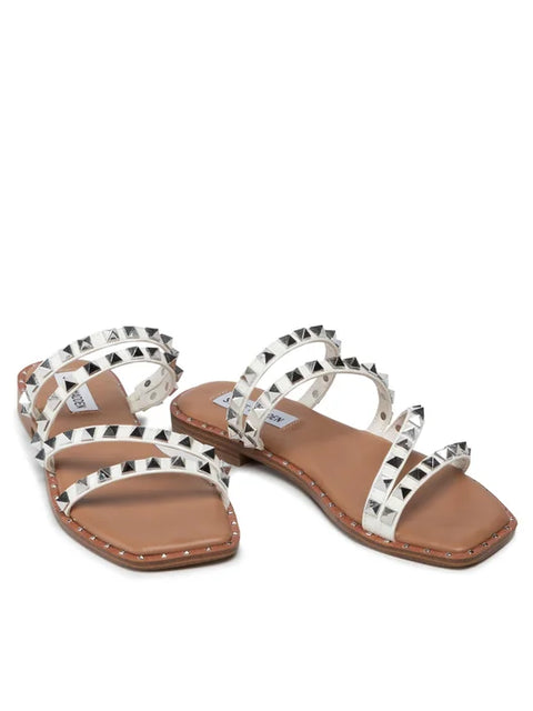 Steve Madden Women's White Skyler Sandals | Steve Madden in Lebanon
