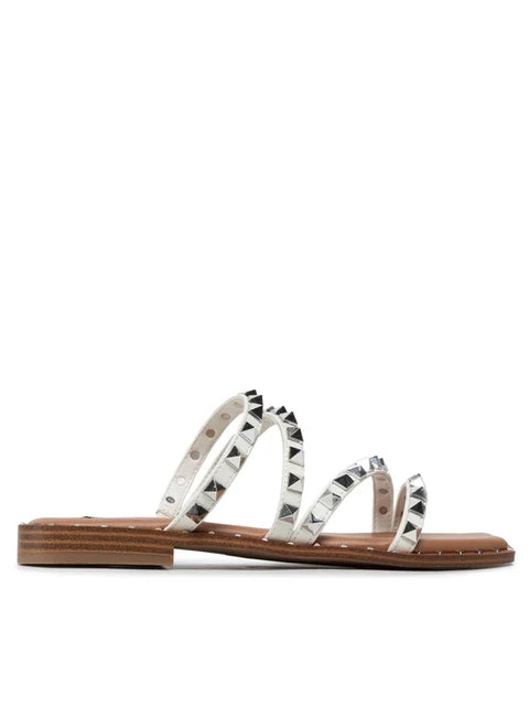 Steve Madden Women's White Skyler Sandals | Steve Madden in Lebanon