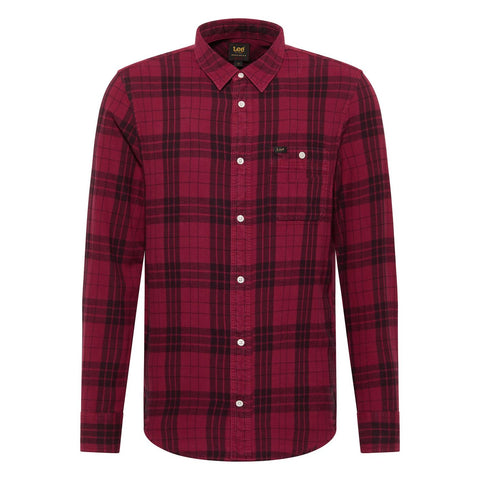 Lee Men's Burgundy Port Leesure Shirt |Lee In Lebanon