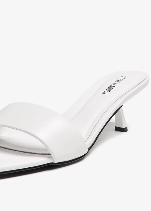 Steve Madden Women's White Vella Sandals | Steve Madden In Lebanon