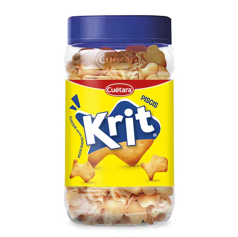 Cuetara Salted Piscis Crackers Jar 350g | Cuetara In Lebanon