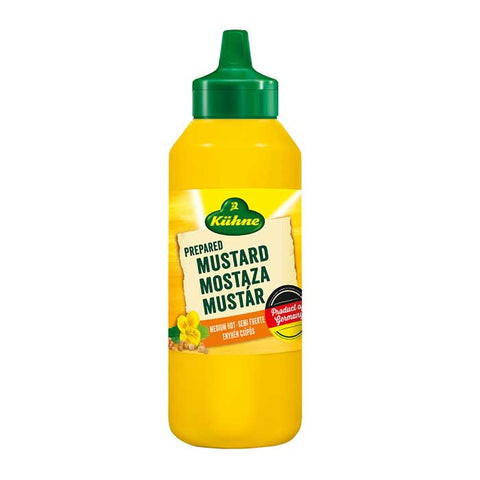 Kuhne Squeeze Mustard Medium Hot 255g | Kuhne In Lebanon