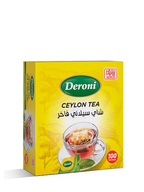 Deroni Ceylon Tea 100 Bags