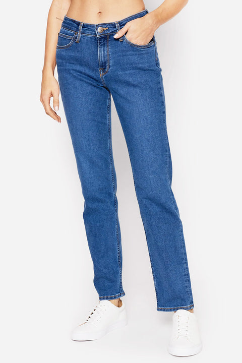 Lee Women's Dark Blue Marion Straight Jeans | Lee In Lebanon