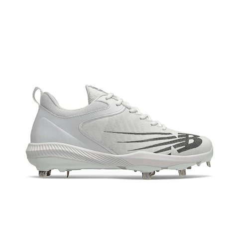 New Balance Men's White FuelCell 4040 v6 Metal Cleat Sneaker | New Balance In Lebanon