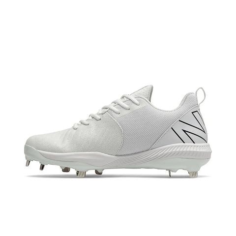 New Balance Men's White FuelCell 4040 v6 Metal Cleat Sneaker | New Balance In Lebanon