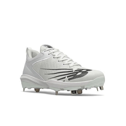 New Balance Men's White FuelCell 4040 v6 Metal Cleat Sneaker | New Balance In Lebanon