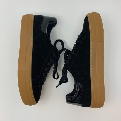 Steve Madden Winnie Harlow Women's Black Suede Allnow-015 Sneakers | Steve Madden In Lebanon