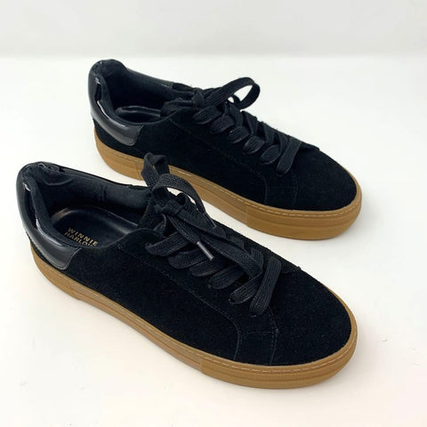 Steve Madden Winnie Harlow Women's Black Suede Allnow-015 Sneakers | Steve Madden In Lebanon