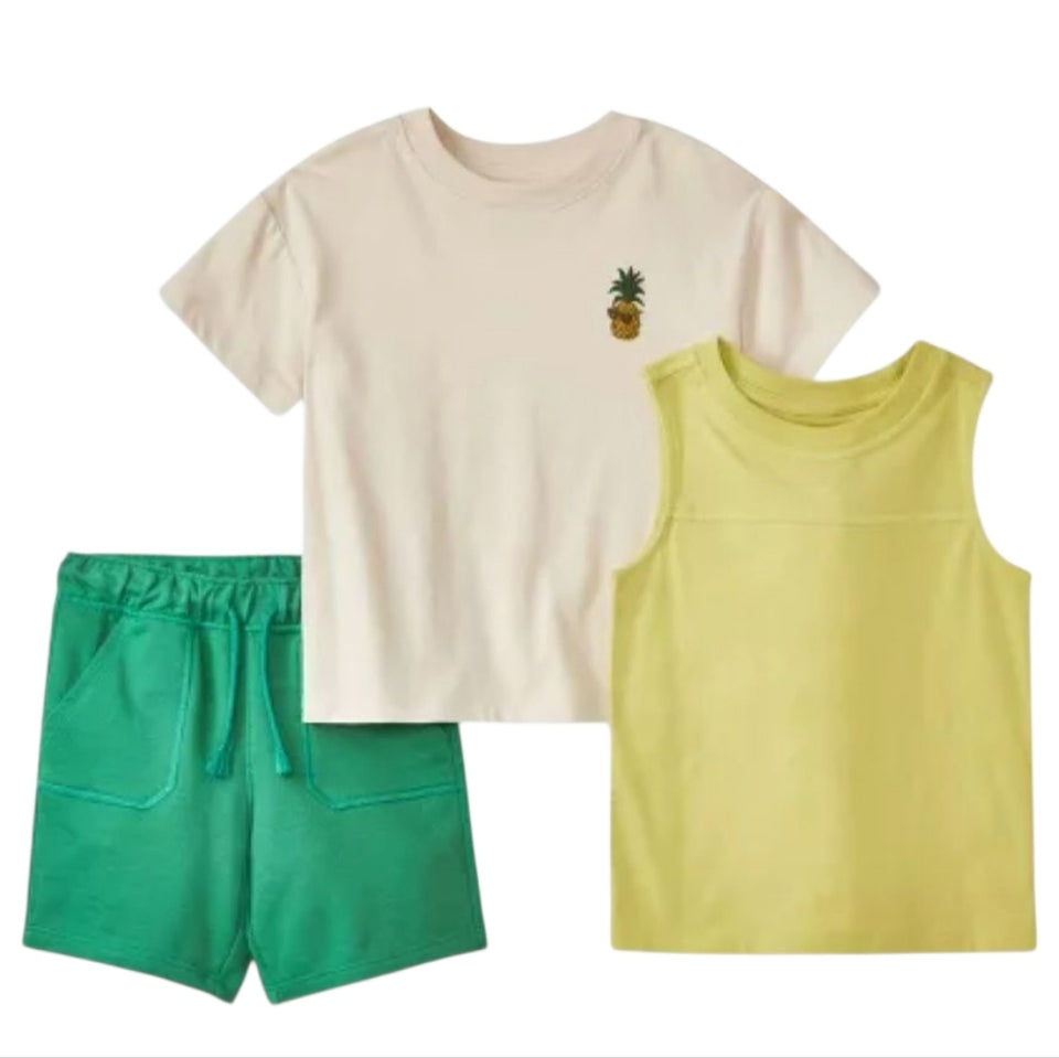 Cat & Jack Boys' Multicolor 3-Piece Summer Outfit Set | Cat & Jack in Lebanon