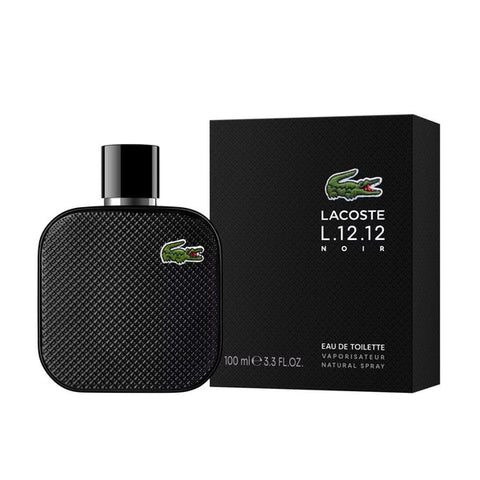 Lacoste L.12.12 Noir Intense Eau de Toilette For Men 100ml |Lacoste In Lebanon