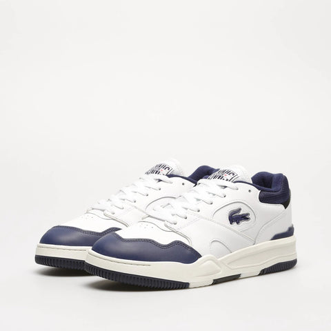 Lacoste Men's White & Navy Lineshot 223 2 SMA Sneaker | Lacoste In Lebanon