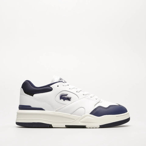 Lacoste Men's White & Navy Lineshot 223 2 SMA Sneaker | Lacoste In Lebanon