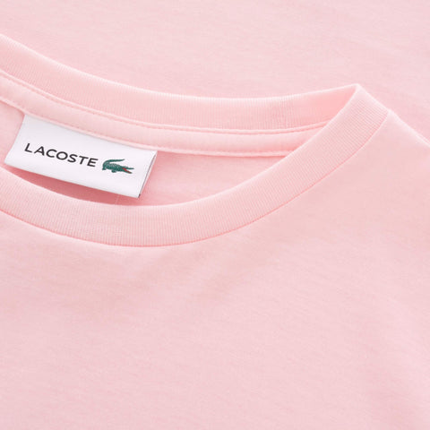 Lacoste Men's Flamingo Pink Pima Cotton Jersey T-Shirt | Lacoste  In Lebanon