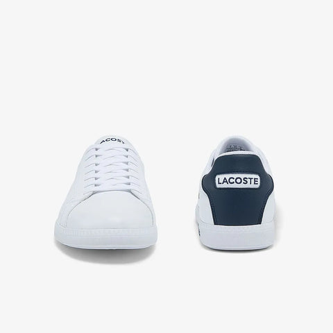 Lacoste Men's White & Black Leather Graduate Sneakers | Lacoste In Lebanon