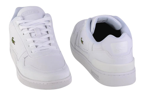 Lacoste Women's White T-Clip Sneakers | Lacoste In Lebanon