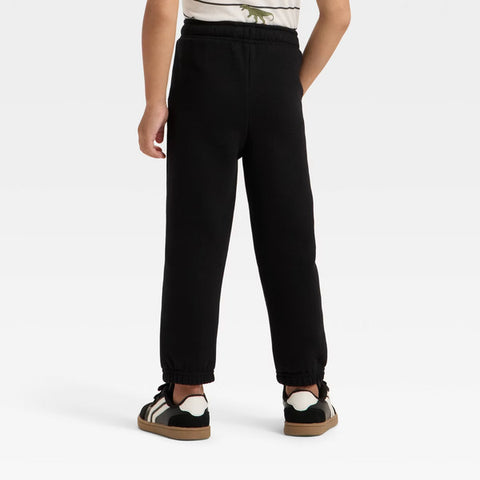 Cat & Jack Boy's Black Fleece Jogger Pants | Cat & Jack In Lebanon
