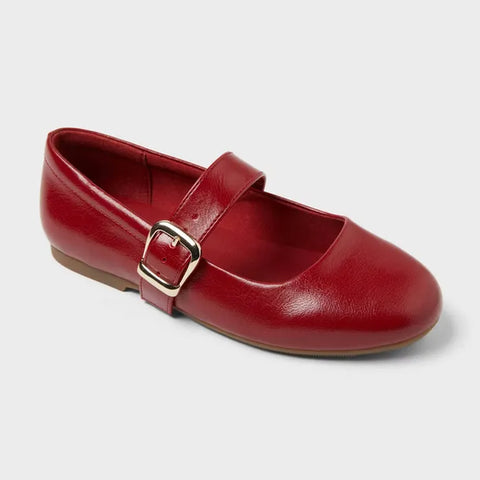 Art Class Women's Burgundy Kaira Buckle Ballerina | Art Class In Lebanon
