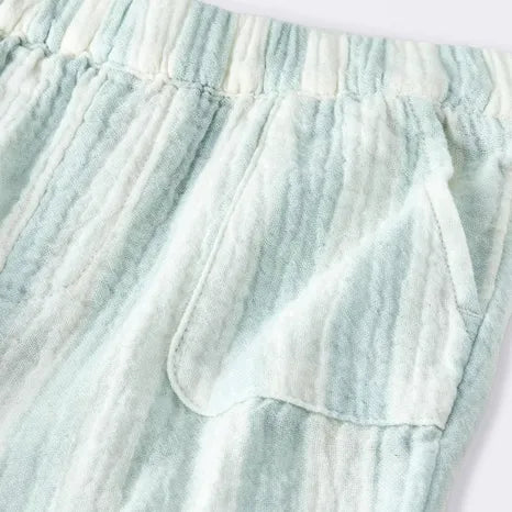 Cloud Island Baby Boy's Fresh Off White & Light Green Catch T-Shirt & Pants Set | Cloud Island In Lebanon