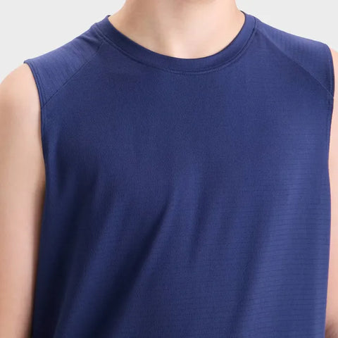 All In Motion Boy's Navy Raglan Active Tank Top | All In Motion In Lebanon