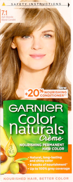 Garnier Color Naturals Hair Color 7.1 Ash Blonde