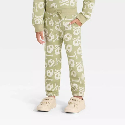 Cat & Jack Boy's Olive Green Halloween Fleece Sweatshirt & Pants Set | Cat & Jack In Lebanon