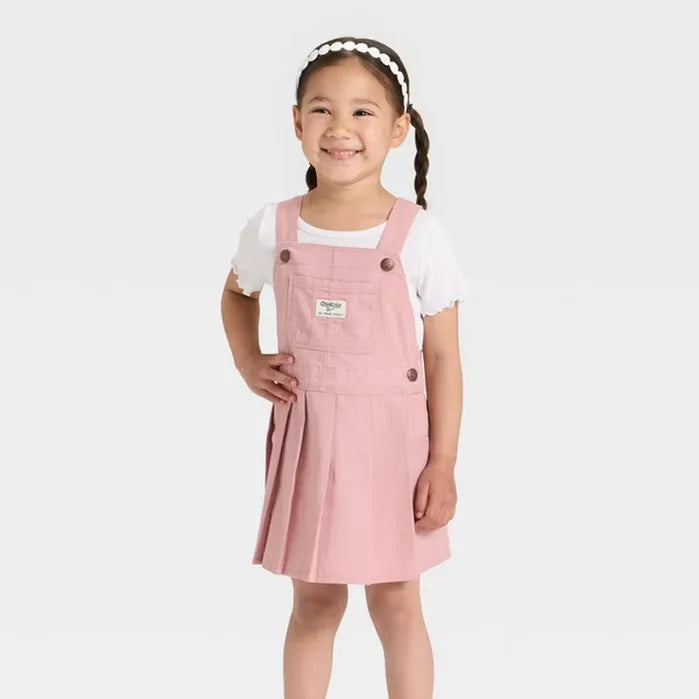 OshKosh B'gosh Girl's Dusty Rose Pleated Dress | OshKosh B'gosh In Lebanon