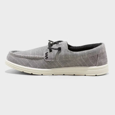 Cat & Jack Boy's Gray Canvas Lace Up Casual Comfort sneakers|Cat & Jack In Lebanon