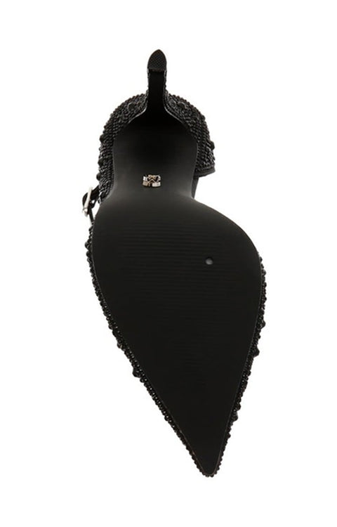 Steve Madden Women's Black Crystal Liney-R  Heels  | Steve Madden in Lebanon