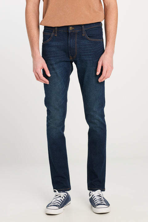Lee Men's Navy Slim Fit Low Waist Denim Stretchy Jeans | Lee In Lebanon