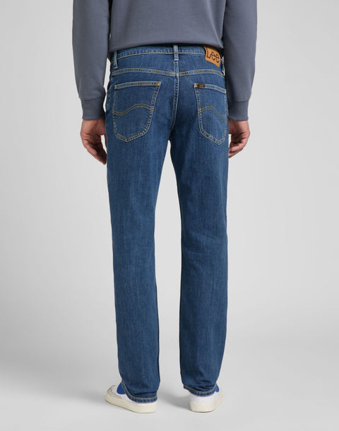 Lee Men's Dark Blue Brooklyn Classic Straight Jeans | Lee In Lebanon