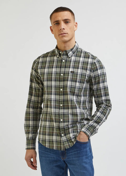 Lee Men's Multicolor Checkered Button Down Long Sleeve Shirt | Lee In Lebanon