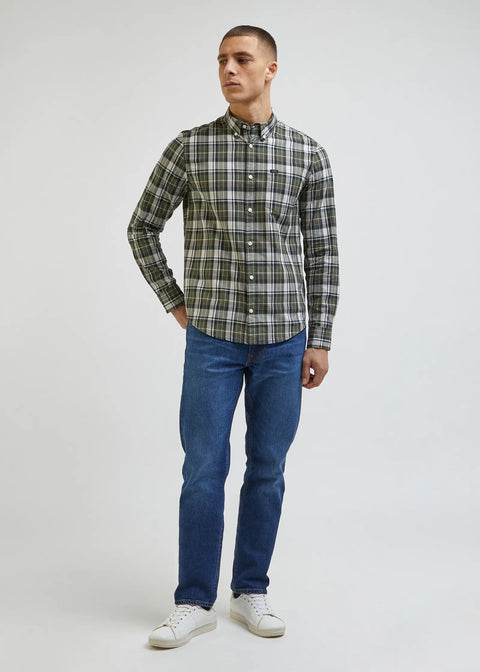 Lee Men's Multicolor Checkered Button Down Long Sleeve Shirt | Lee In Lebanon