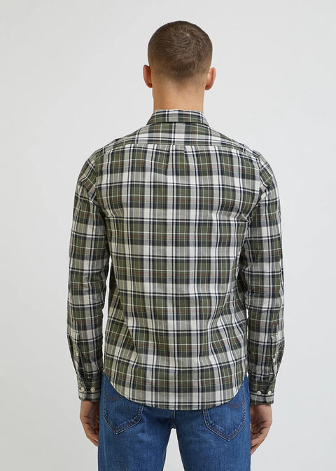 Lee Men's Multicolor Checkered Button Down Long Sleeve Shirt | Lee In Lebanon