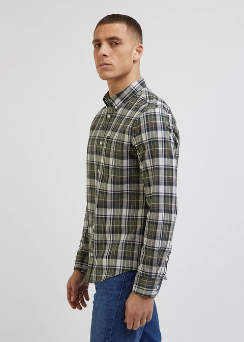 Lee Men's Multicolor Checkered Button Down Long Sleeve Shirt | Lee In Lebanon