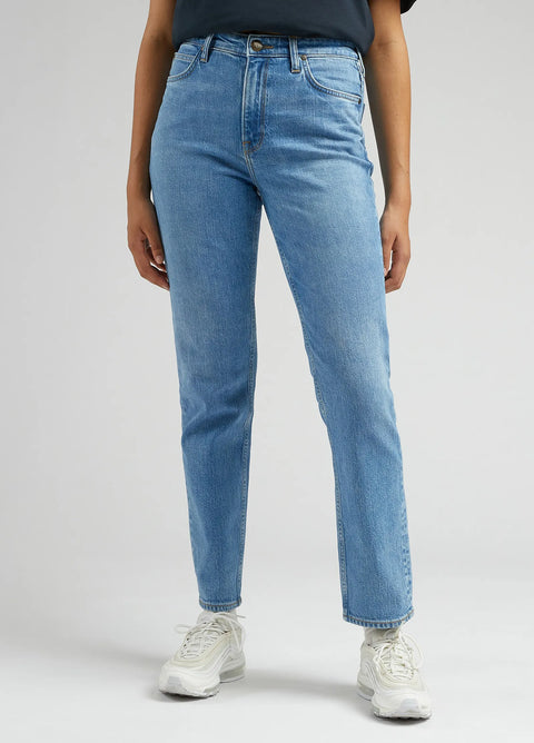 Lee Women's Rocky Blue Coral Regular Straight Jeans | Lee In Lebanon